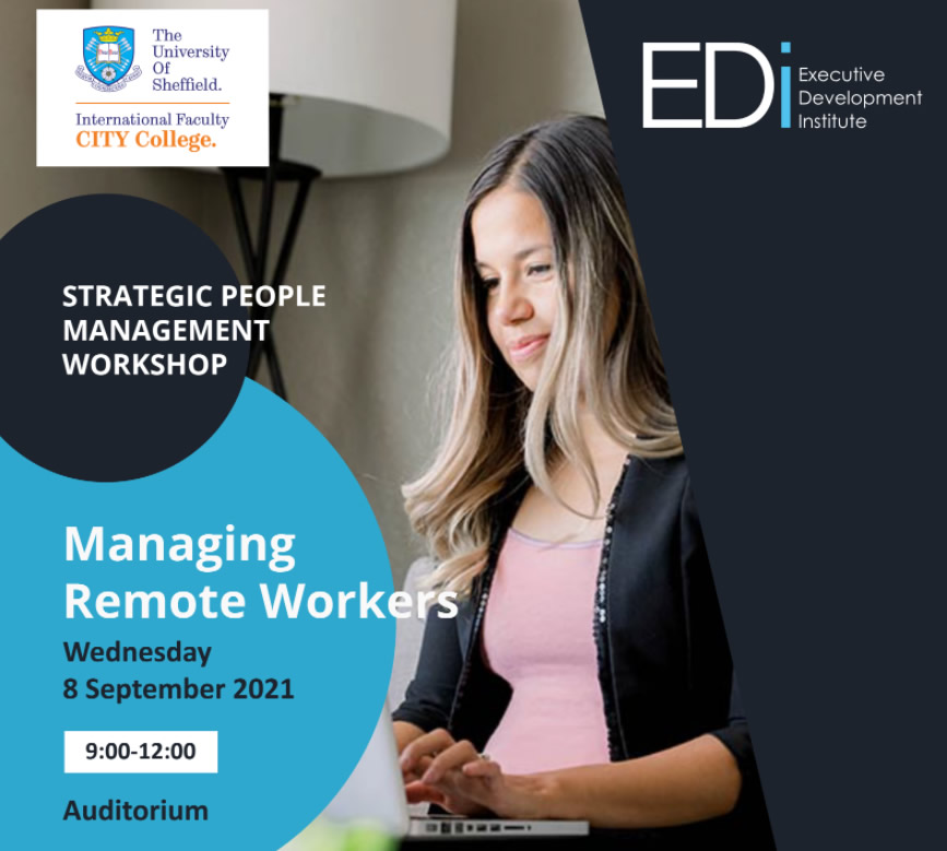 The 10th Strategic People Management Workshop at CITY College, University of York Europe Campus