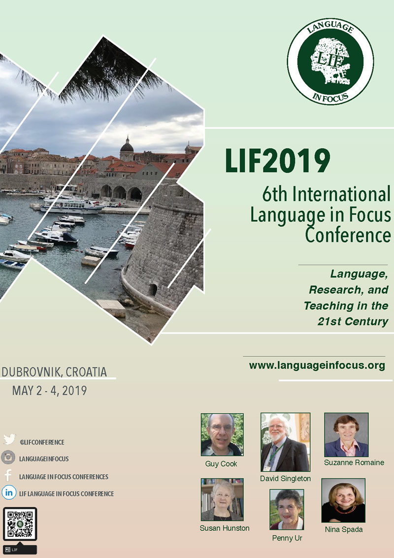 Click to view larger version Language in Focus - International Conference 2019