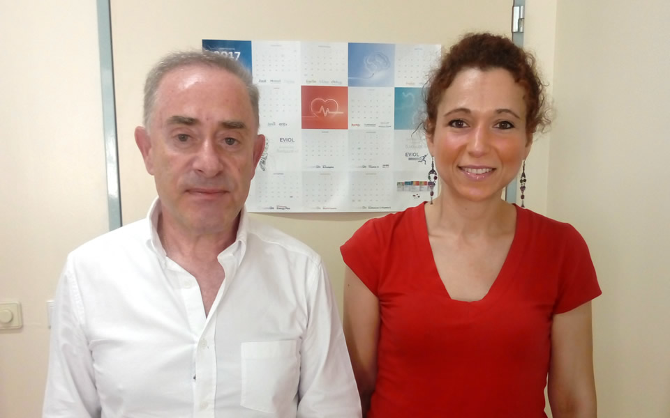 Dr Emmanouel meets the Director of Neurology at Pagageorgiou Hospital in the frame of our neuropsychology students’ Practicum