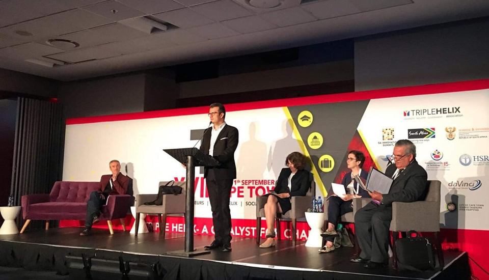 Dr Solomon participates in XVII Triple Helix Conference of Triple Helix Association in Cape Town, South Africa