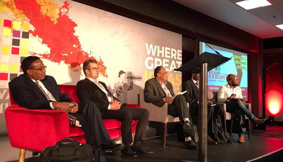 Dr Solomon's participation involved a presentation and the delivery of a training session on the pathways to develop entrepreneurial universities