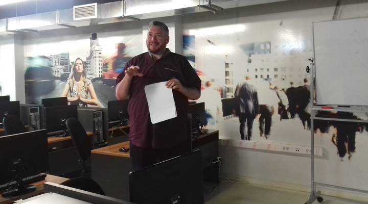 CITY College English Studies Department was pleased to welcome Mr. William Nash, the Academic Director of Teacher Training at the University of Sheffield English Language Teaching Centre (ELTC)