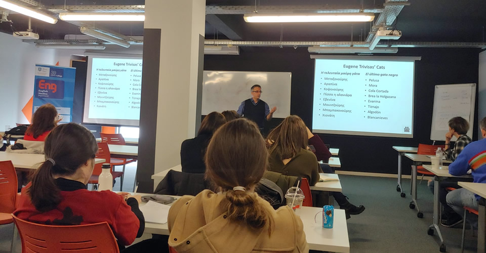 CITY College English Studies Department Comparatively Considers the Case of the Translatable Cat