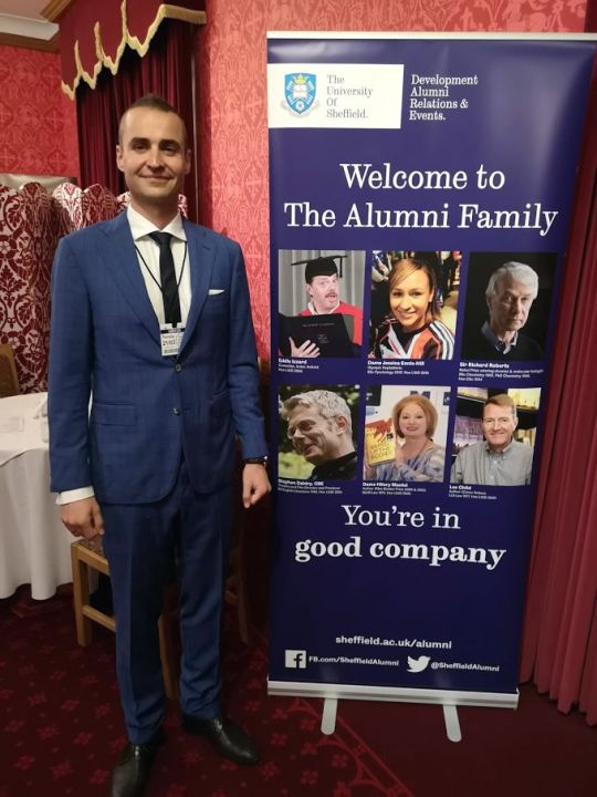CITY College International Faculty graduate, Mr. Nikolaos Tsokanos, had the honour to be one of the 150 selected Sheffield alumni to attend the House of Lords Alumni Reception 2019