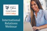 Webinar: 'How to start your International Relations career'