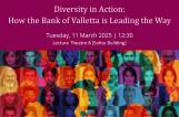 Guest Lecture: Diversity in Action - How the Bank of Valletta is Leading the Way