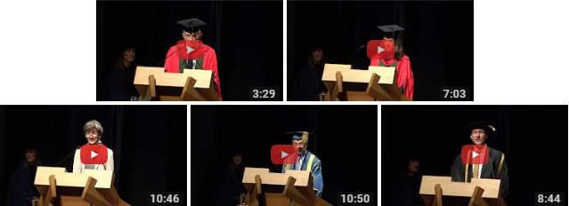 Watch the University of Sheffield International Faculty Graduation Ceremony Speeches
