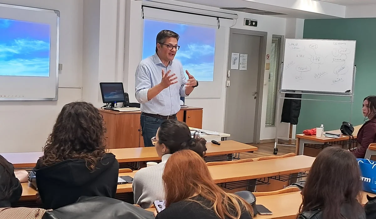 Dr Giovanni Serafini shared valuable insights on career opportunities for psychology graduates